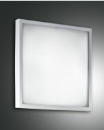 Fabas Luce LED-Deckenleuchte OSAKA 30x30cm weiß 3565-61-102
