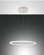 Fabas Luce LED-Pendelleuchte GIOTTO 60cm weiß 3508-40-102