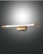 Fabas Luce LED-Wandleuchte RAPALLO 40cm Messing matt 3552-21-119
