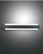 Fabas Luce LED-Wandleuchte REGOLO 60cm schwarz 3558-22-101