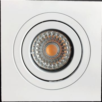 Einbaustrahler MOK KARDAN 1xmax.50W GU5,3 45° weiß
