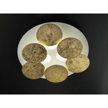 Braga NUVOLA 6er LED-Wand-/Deckenleuchte 2092/PL45C