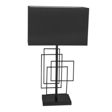 By Rydens Tischleuchte Paragon 69 cm Schwarz matt 4002050-4002