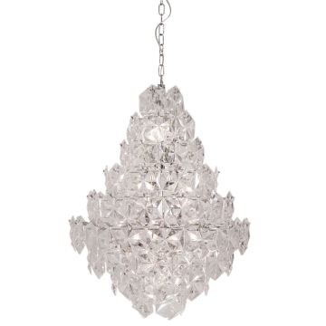 By Rydens Pendelleuchte Monarque Grande 58 cm Transparent 4200940-6510