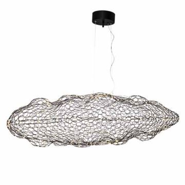 By Rydens LED-Pendelleuchte HAYDEN LED 50 cm Schwarz matt 4201260-4002