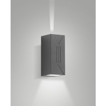 LED-Wandaußenleuchte LULY DARK GREY 