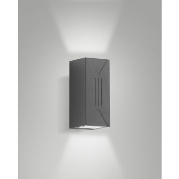 LED-Wandaußenleuchte LULY DARK GREY 