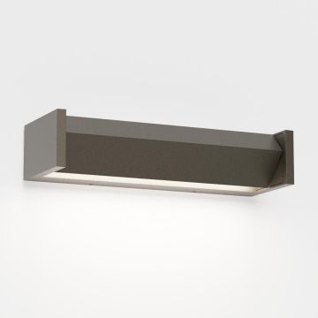 IP44.de LED-Wand-/Deckenaußenleuchte SLAT 8W braun 91131-CB