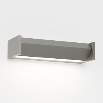 IP44.de LED-Wand-/Deckenaußenleuchte SLAT 8W grau 91131-SG