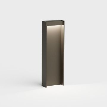 IP44.de LED-Pollerleuchte SLAT 70cm braun 91032-CB