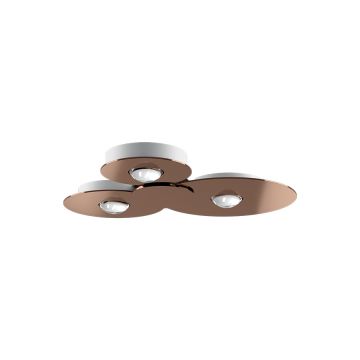 Lodes LED-Deckenleuchte BUGIA Bronze 16131 46