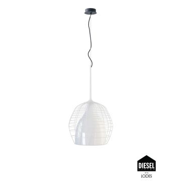 Diesel Pendelleuchte CAGE weiß 45cm 501005