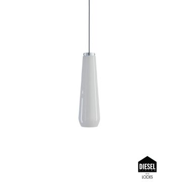 Diesel Pendelleuchte GLASS DROP weiß 504001