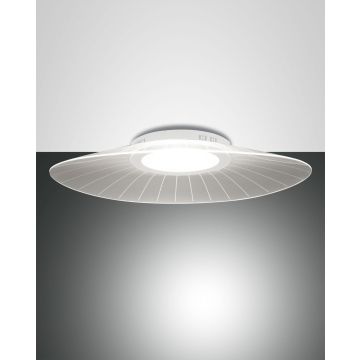 Fabas Luce LED-Deckenleuchte VELA Weiß 78 cm 3625-65-102