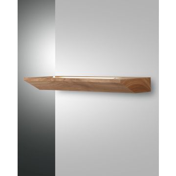 Fabas Luce LED-Wandleuchte LINUS Eichenholz 40 cm 3663-21-215