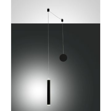 Fabas Luce LED-Pendelleuchte PRADO Schwarz 3685-41-101