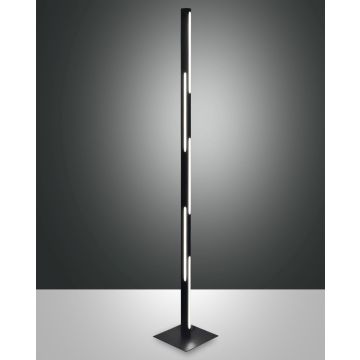 Fabas Luce LED-Stehleuchte LING Schwarz 3712-10-101