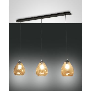 Fabas Luce 3er-Pendelleuchte GISELLA 110cm 3518-49-125
