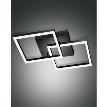 LED-Wandleuchte Bard Schwarz