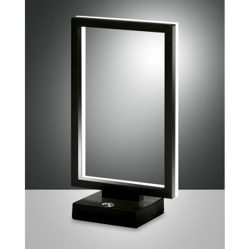 LED-Tischleuchte Bard Schwarz satiniert