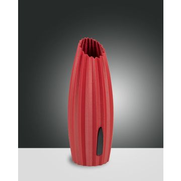 LED-Tischleuchte Nadine Schwarz Bordeaux