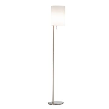 GKS Knapstein LED-Deckenfluter KIRA Nickel matt/Opalglas weiß 41.953.05-1