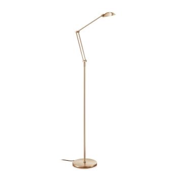 LED-Leselampe messing matt