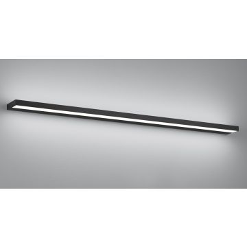 LED-Wandleuchte SLATE 120cm schwarz