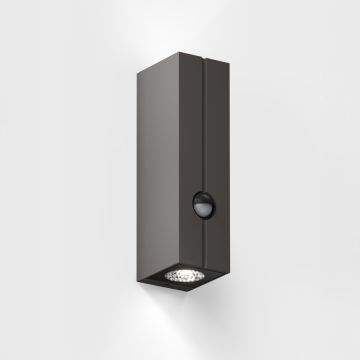 IP44.de Leuchten LED-Wandaußenleuchte CUT CONTROL 2700K dunkelbraun 91190-27-CB