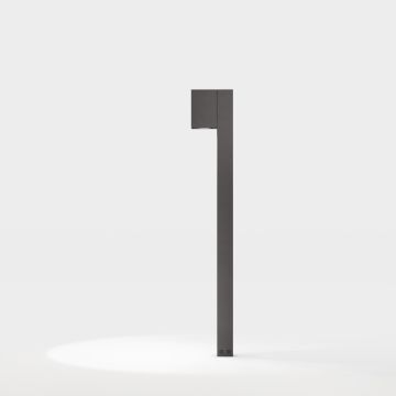 IP44.de Leuchten LED-Pollerleuchte CUT dunkelbraun 91045-CB