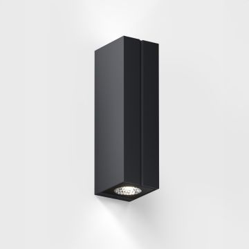 IP44.de Leuchten LED-Wandaußenleuchte CUT 2700K schwarz 91191-27-BL