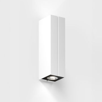 IP44.de Leuchten LED-Wandaußenleuchte CUT 2700K weiß 91191-27-WH