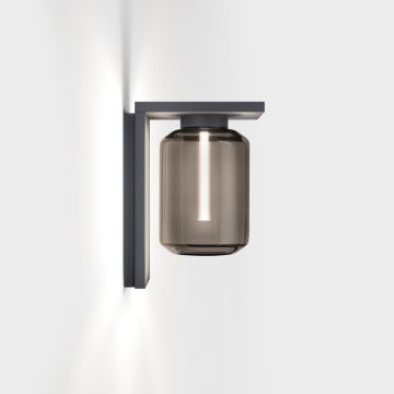 IP44.de Leuchten LED-Wandaußenleuchte DIA F anthrazit 91251-AN
