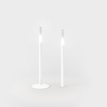 IP44.de Leuchten LED-Akku-Tischleuchte GLIM weiß 93910-PW