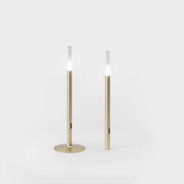 IP44.de Leuchten LED-Akku-Tischleuchte GLIM gold 93910-TG