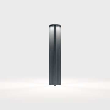 IP44.de Leuchten LED-Pollerleuchte MIR R 70cm anthrazit (rund) 2700K 91006-27-AN