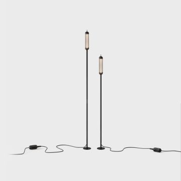 IP44.de Leuchten LED-Erdspießleuchte REED 125cm schwarz 93823-BL