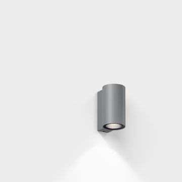 IP44.de Leuchten LED-Wandaußenleuchte SCAP ONE grau 92272-SG