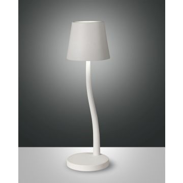 Fabas Luce LED-Tischleuchte JUDY Weiß 3679-30-102