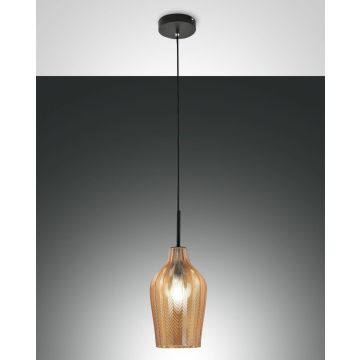 Fabas Luce Pendelleuchte STINTINO Amber 3724-40-125