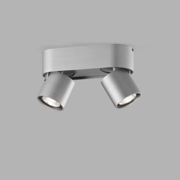 Light-Point 2er-LED-Deckenspot AURA titan 270993