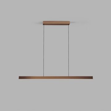 Light-Point LED-Pendelleuchte EDGE LINEAR 150cm rosegold 270562