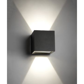 Light-Point LED-Wandleuchte CUBE schwarz (up&down) 256182