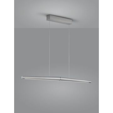 Helestra LED-Pendelleuchte MÖWE D2W Nickel 16/2101.18