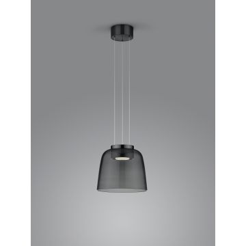 LED-Pendelleuchte ODA Schwarzchrom