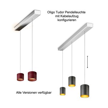 Oligo TUDOR LED-Pendelleuchte mit Höhenverstellung