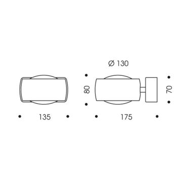 Oligo GRACE LED-Wandleuchte