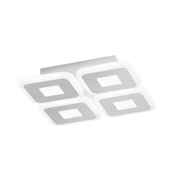 Orion LED-Deckenleuchte DOMINO 27x27cm DL 7-655/4 weiß