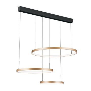 orion- LED-Pendelleuchte SPHERE gold-matt HL 6-1711/3 gold-matt