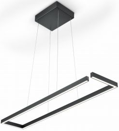 LED-Pendelleuchte MARISA 100cm schwarz DIM-TO-WARM